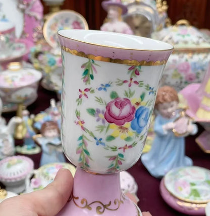 Ceramics Flower Jewelry Storage Box Vase Teapot Flower Basket Jewelry Case Storage Jewelry Organizer Display Home Decor Ornament